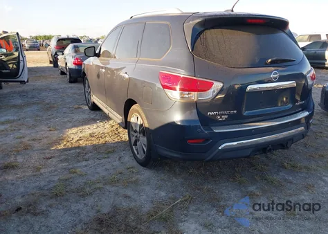 2015 Nissan Pathfinder Platinum from USA, damaged, VIN 5N1AR2MN7FC704131